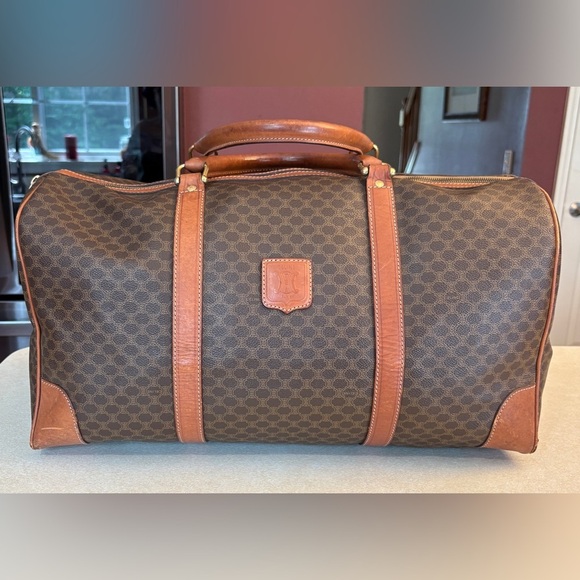 CELINE Macadam Duffle Bag, Vintage. EUC - Picture 1 of 16